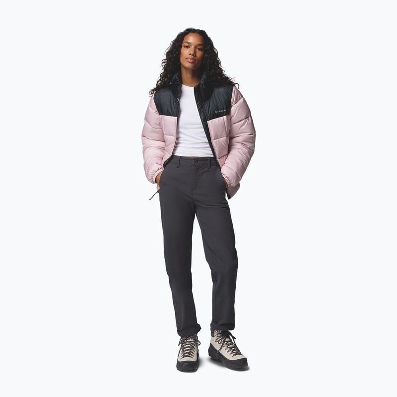 Moteriška šilta striukė Columbia Puffect III Full Zip mineral pink/black 2