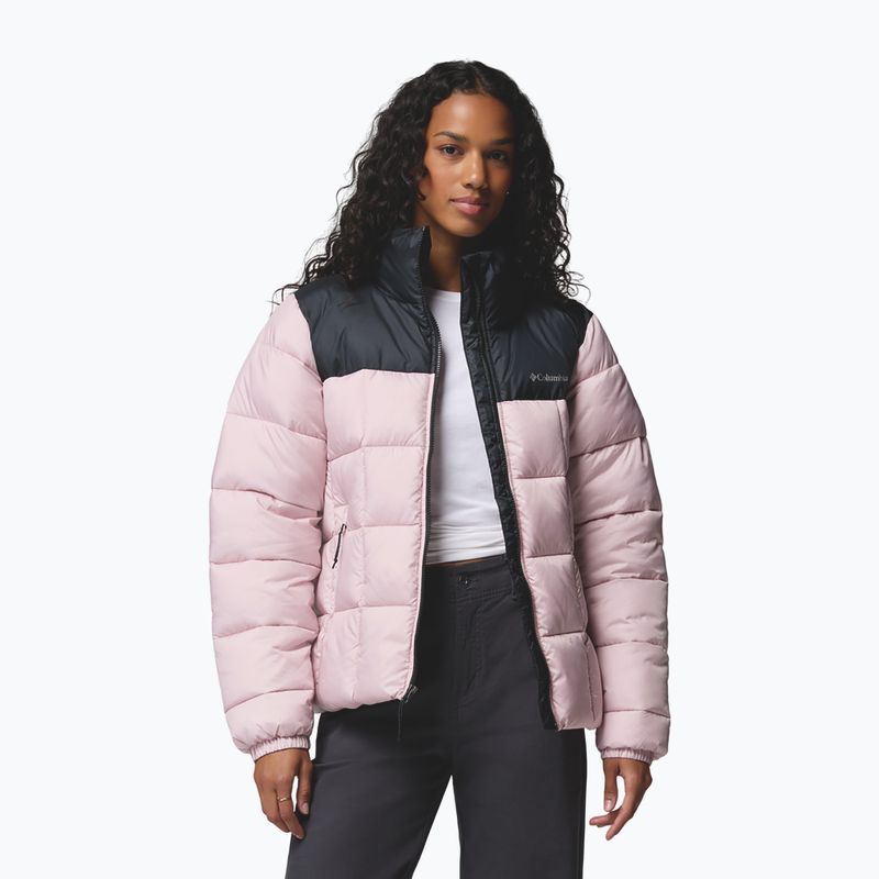 Moteriška šilta striukė Columbia Puffect III Full Zip mineral pink/black 4