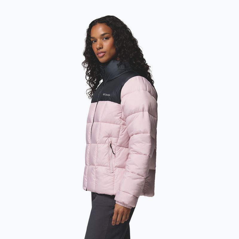 Moteriška šilta striukė Columbia Puffect III Full Zip mineral pink/black 5