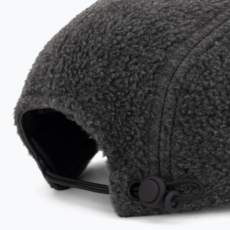 Kepurė su snapeliu Columbia Creek Side Thermal 5 Panel charcoal heather fleece/black ripstop 4