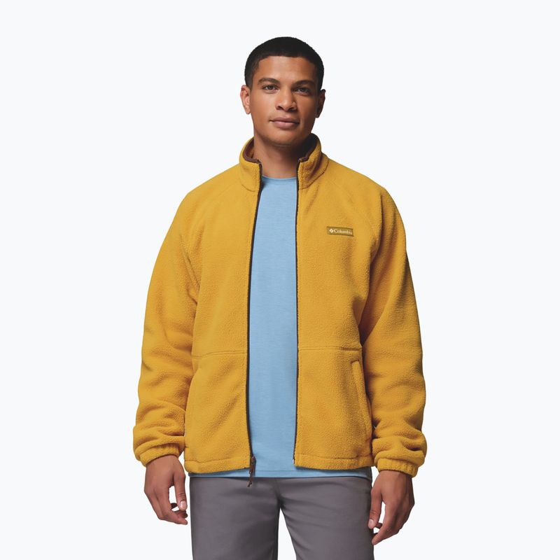 Vyriškas flisinis džemperis Columbia Timber Crest MTR Fleece Full Zip squash 4