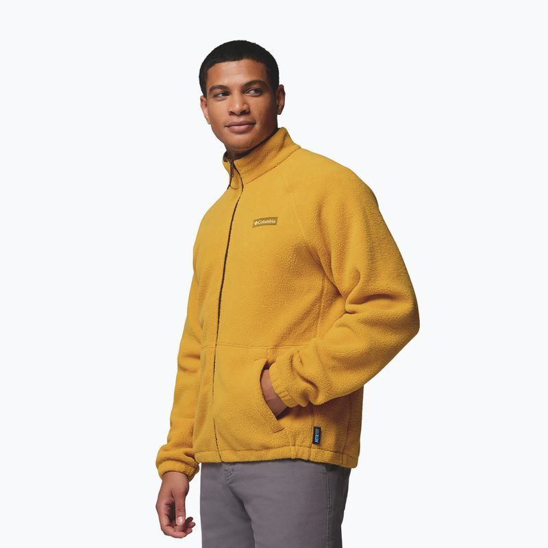 Vyriškas flisinis džemperis Columbia Timber Crest MTR Fleece Full Zip squash 5