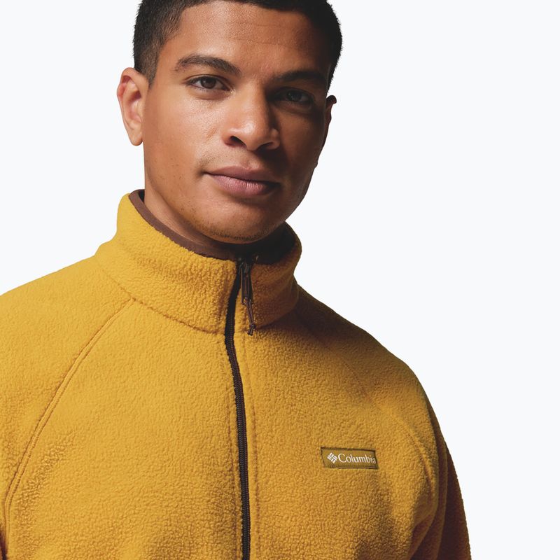 Vyriškas flisinis džemperis Columbia Timber Crest MTR Fleece Full Zip squash 7