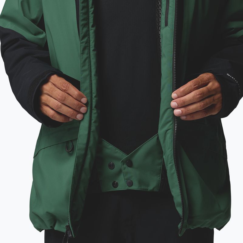 Vyriška slidinėjimo striukė Columbia Platinum Peak Insulated rain forest/black 9