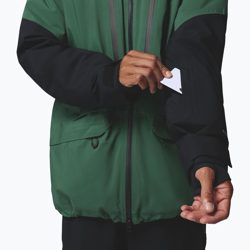 Vyriška slidinėjimo striukė Columbia Platinum Peak Insulated rain forest/black 10