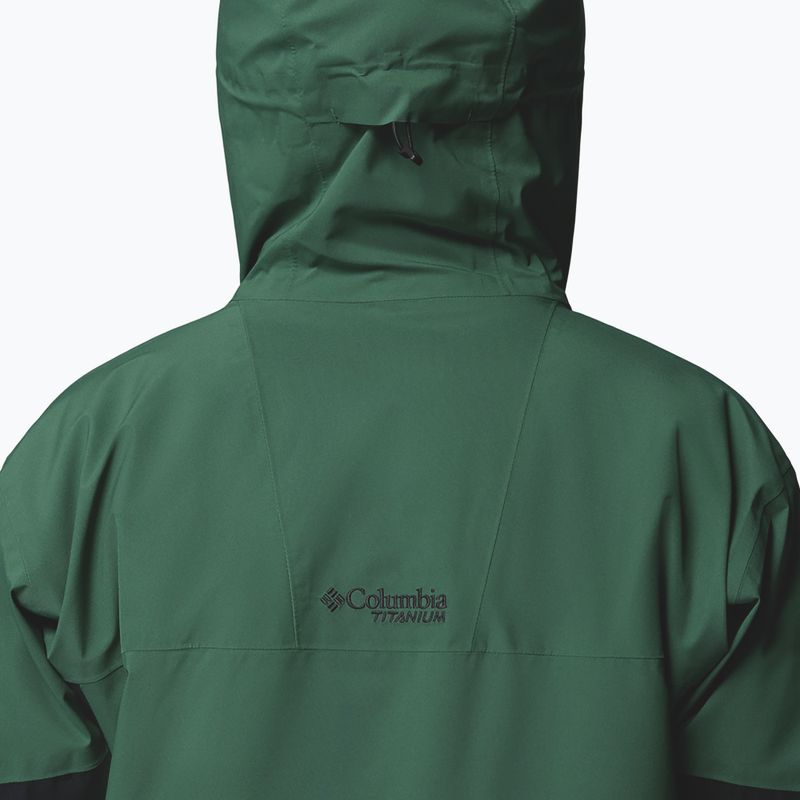 Vyriška slidinėjimo striukė Columbia Platinum Peak Insulated rain forest/black 12