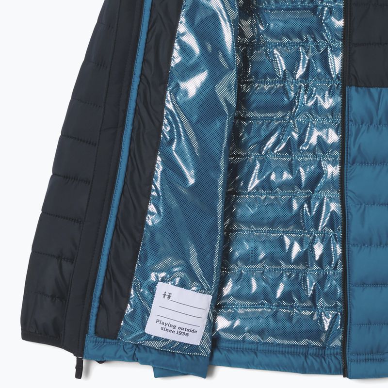 Vaikiška striukė Columbia Powder Lite II Hooded phoenix blue/black 3
