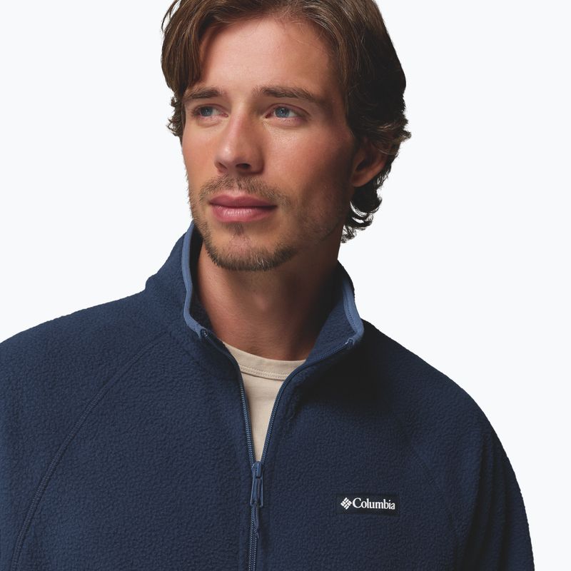 Vyriškas flisinis džemperis Columbia Timber Crest MTR Fleece Full Zip collegiate navy 6