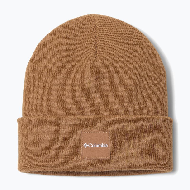 Žieminė kepurė Columbia City Trek Heavyweight Camel Brown