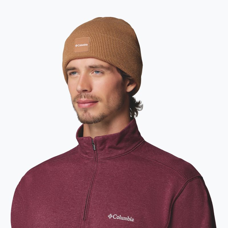 Žieminė kepurė Columbia City Trek Heavyweight Camel Brown 2
