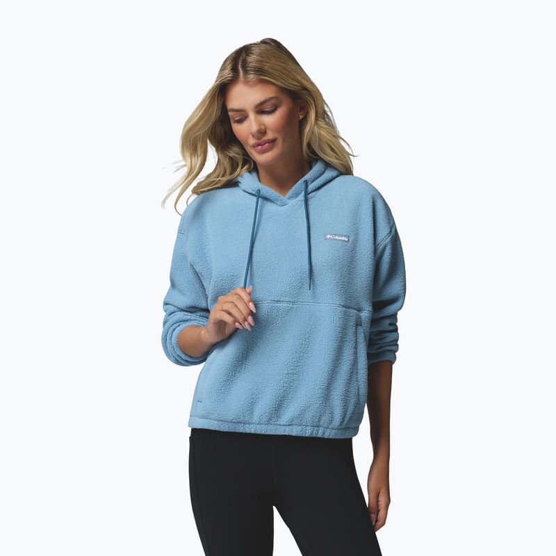 Moteriškas flisinis džemperis Columbia Timber Meadow MTR Fleece Hoodie rainy day 3