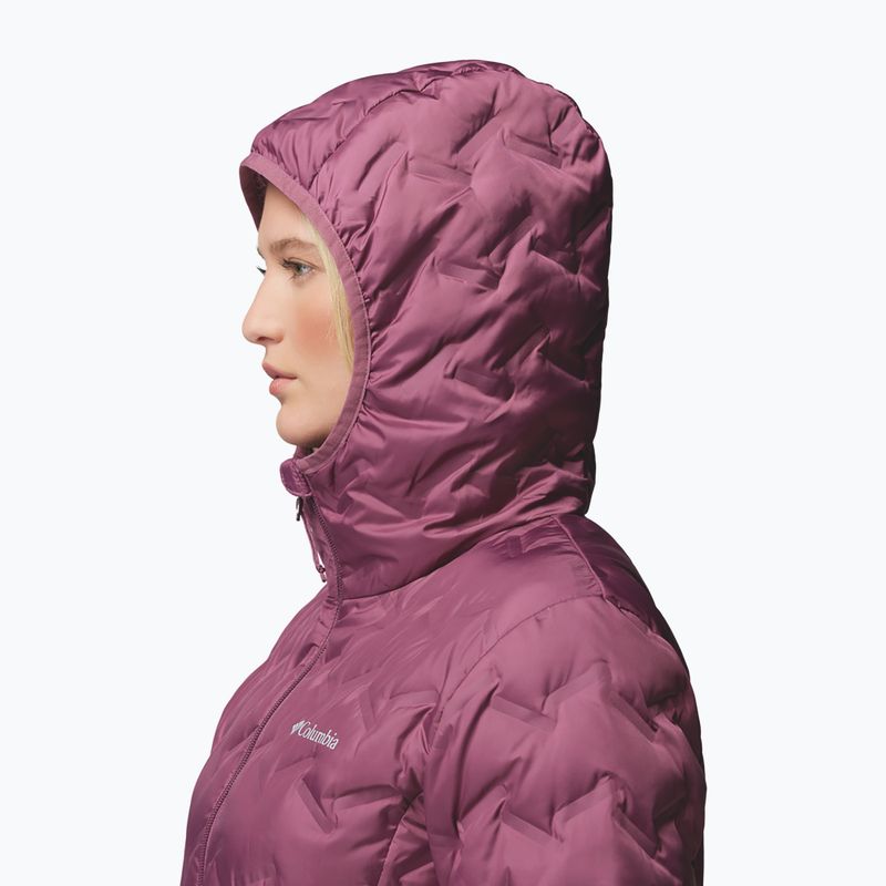 Moteriška pūsta striukė Columbia Delta Ridge II Long Down antique mauve 7