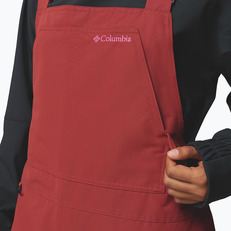 Moteriškos slidinėjimo kelnės Columbia Coreshot Bib red oxide 6