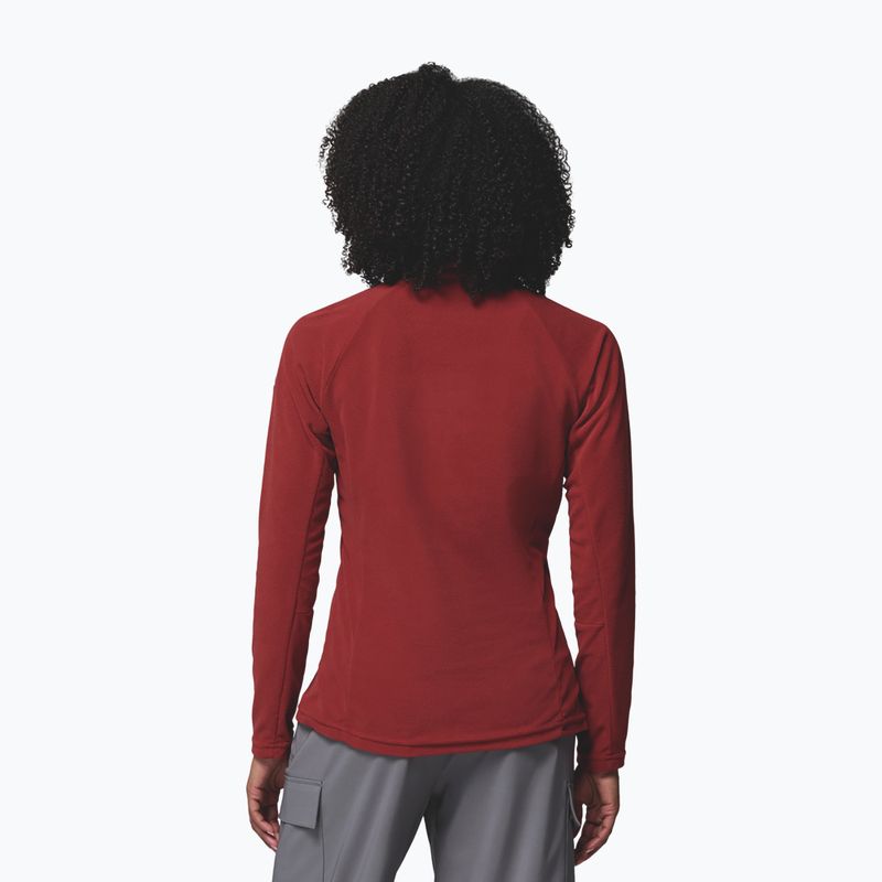 Moteriškas flisinis džemperis Columbia Glacial IV 1/2 Zip Red Oxide 3