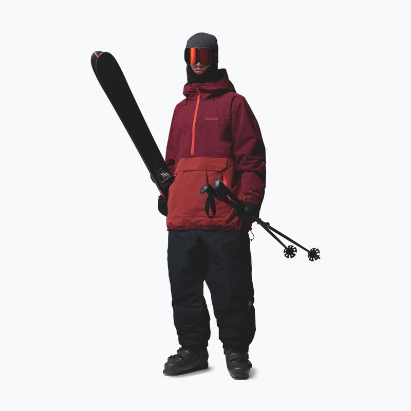 Vyriška sniego lenta striukė Columbia Coreshot Shell Anorak red oxide/rich wine 2