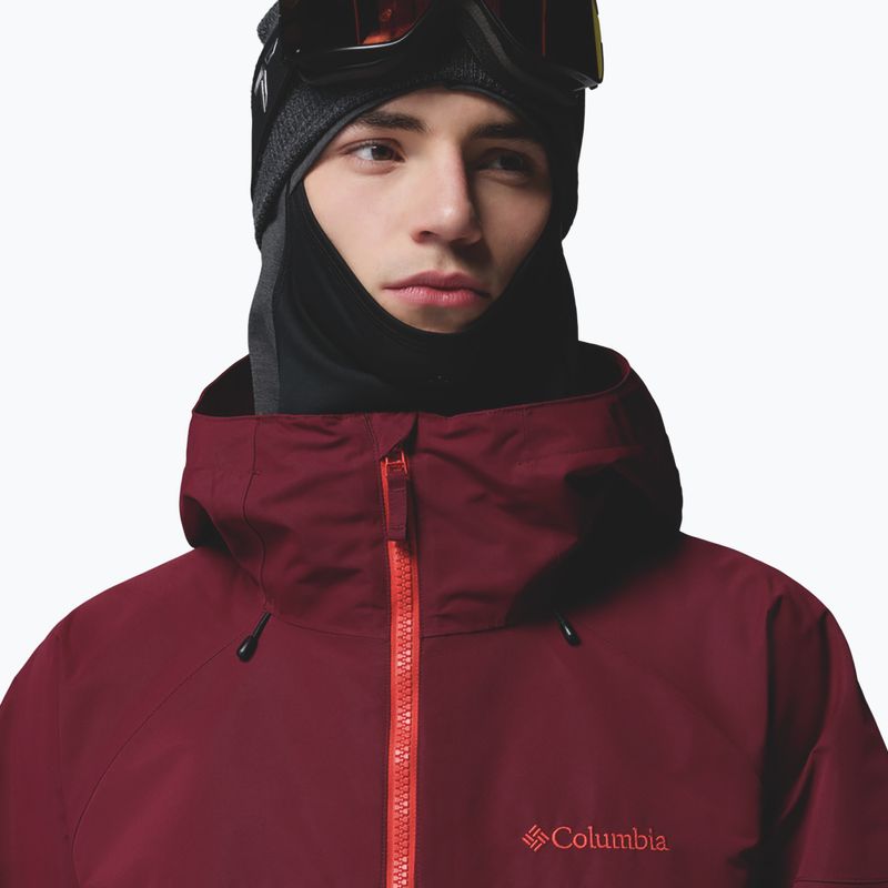 Vyriška sniego lenta striukė Columbia Coreshot Shell Anorak red oxide/rich wine 5