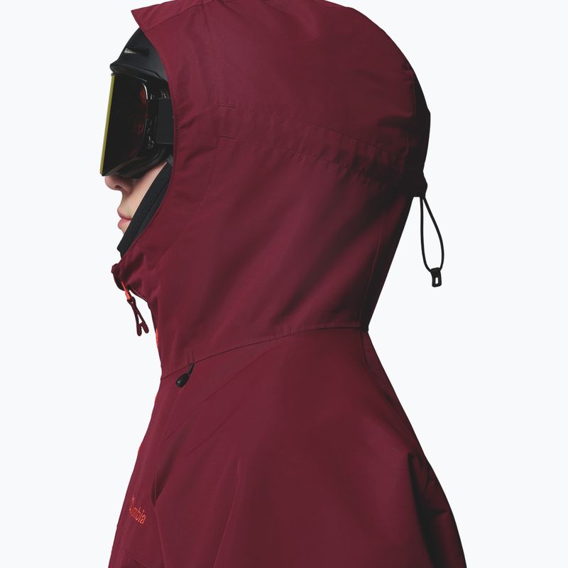 Vyriška sniego lenta striukė Columbia Coreshot Shell Anorak red oxide/rich wine 6
