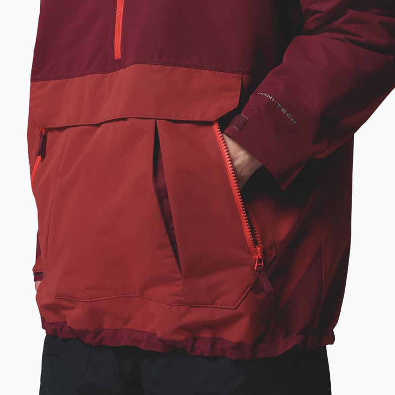Vyriška sniego lenta striukė Columbia Coreshot Shell Anorak red oxide/rich wine 11
