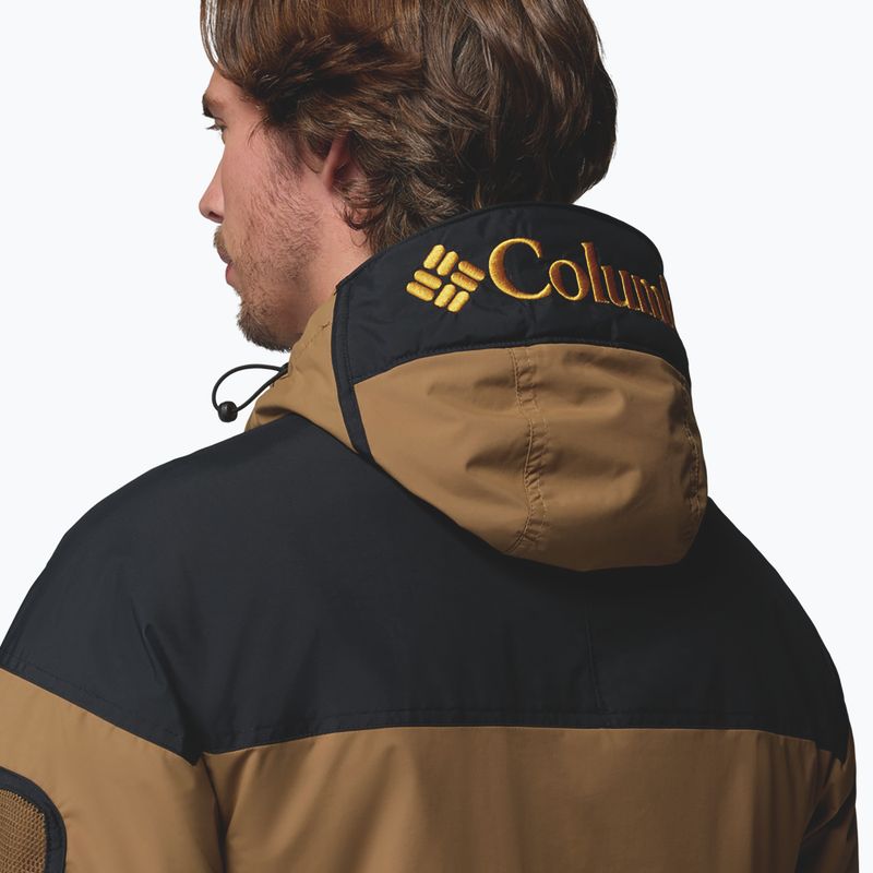 Vyriška pašiltinta striukė Columbia Challenger II Ins Pullover delta/black 10