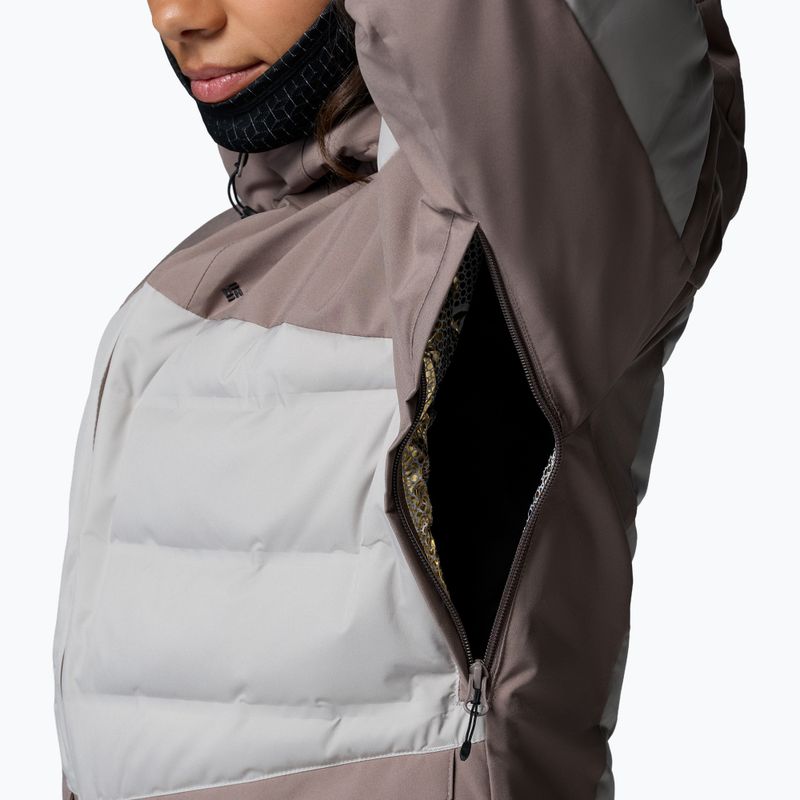 Moteriška slidinėjimo striukė Columbia Glacier Ridge Down iron/flint grey 9