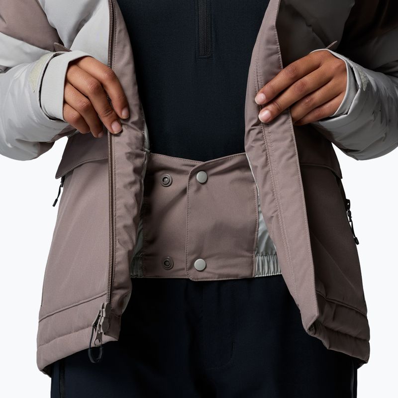 Moteriška slidinėjimo striukė Columbia Glacier Ridge Down iron/flint grey 12