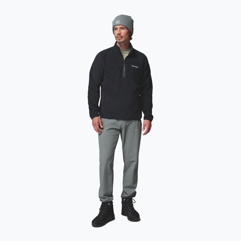 Vyriškas flisinis džemperis Columbia Pacific Arch 200 1/2 Zip Fleece Black 2