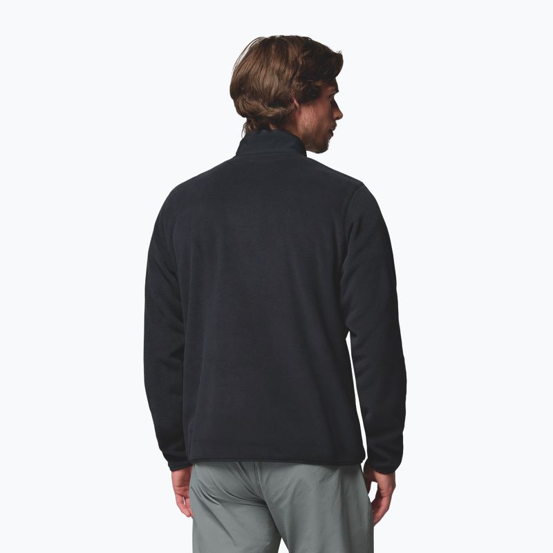 Vyriškas flisinis džemperis Columbia Pacific Arch 200 1/2 Zip Fleece Black 3