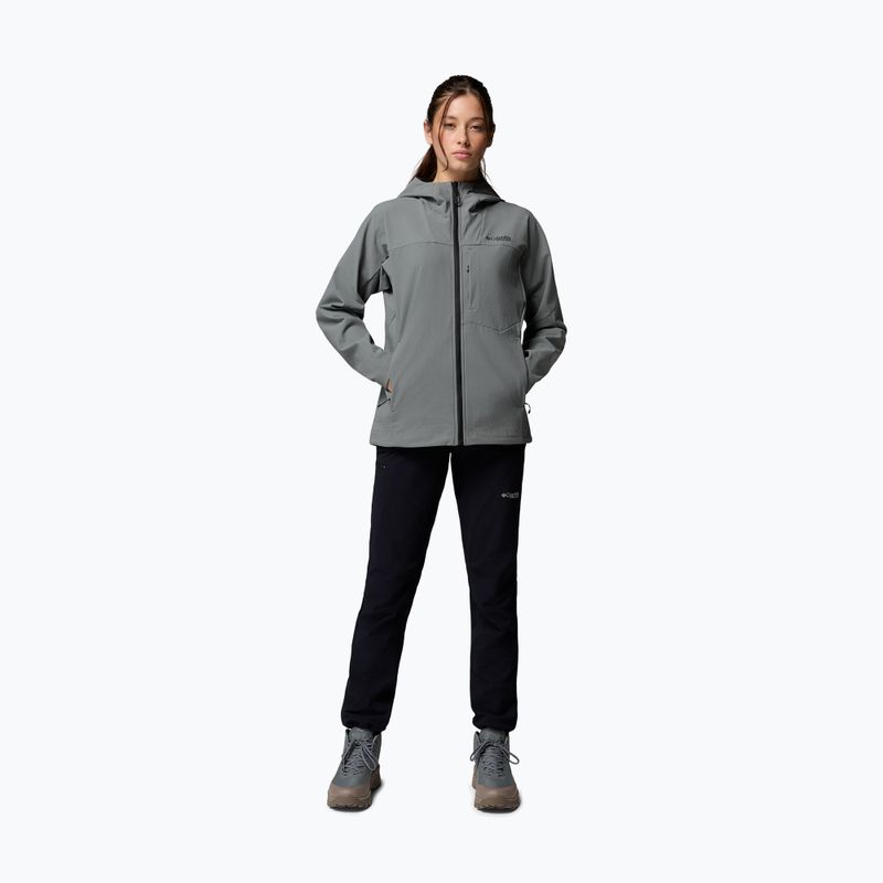 Moteriška softshell striukė Columbia Tennen Mountain Hooded Softshell sedona sage 2