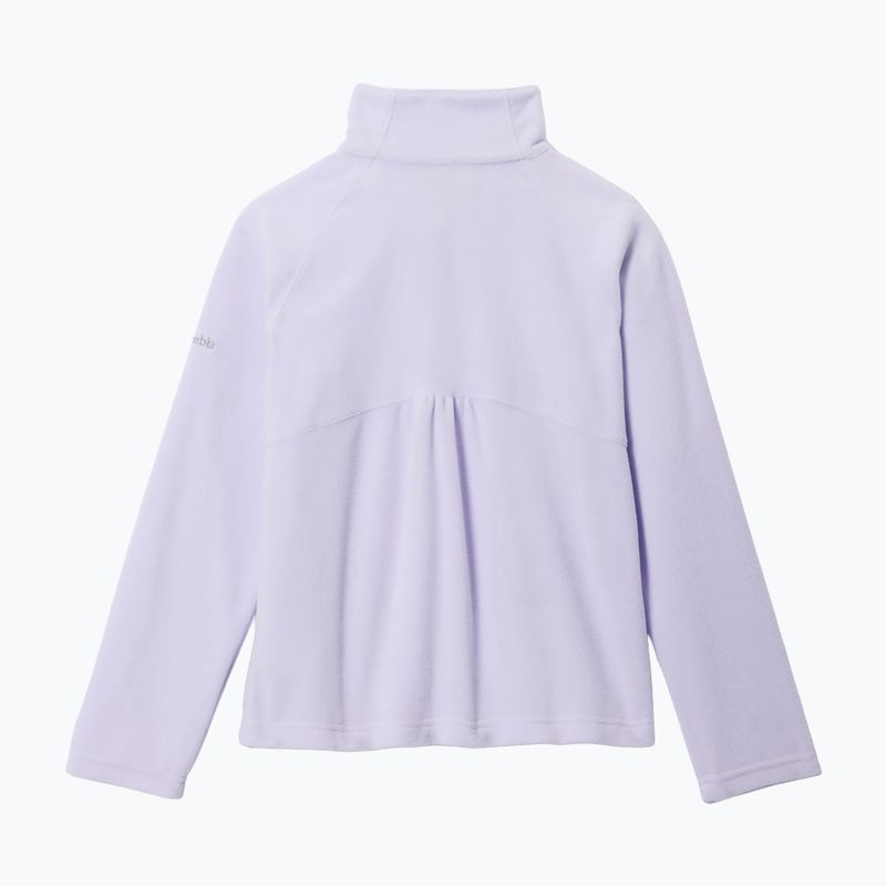 Vaikiškas flisinis džemperis Columbia Glacial Fleece Half Zip Purple Tint 2