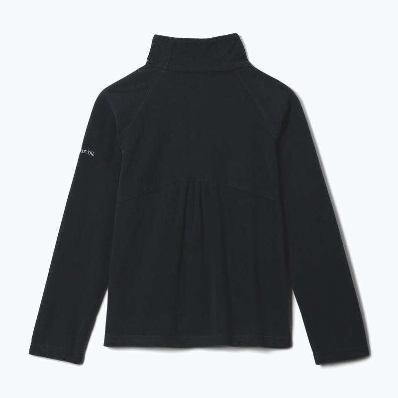 Vaikiškas flisinis džemperis Columbia Glacial Fleece Half Zip Black 2