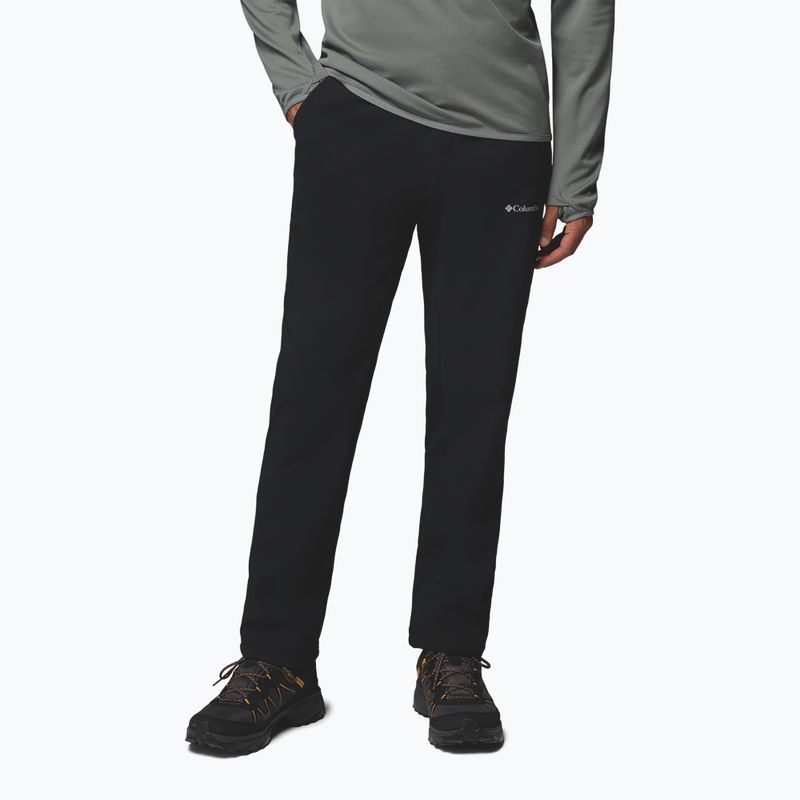 Vyriškos laipiojimo kelnės Columbia Essential Hike Warm black 3