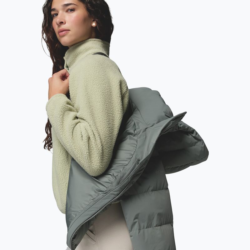 Moteriška pūsta striukė Columbia Amaze Puff Hooded Sedona Sage 6