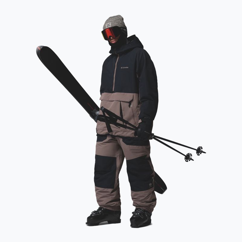 Vyrų snieglenčių kelnės Columbia Coreshot iron/black 2