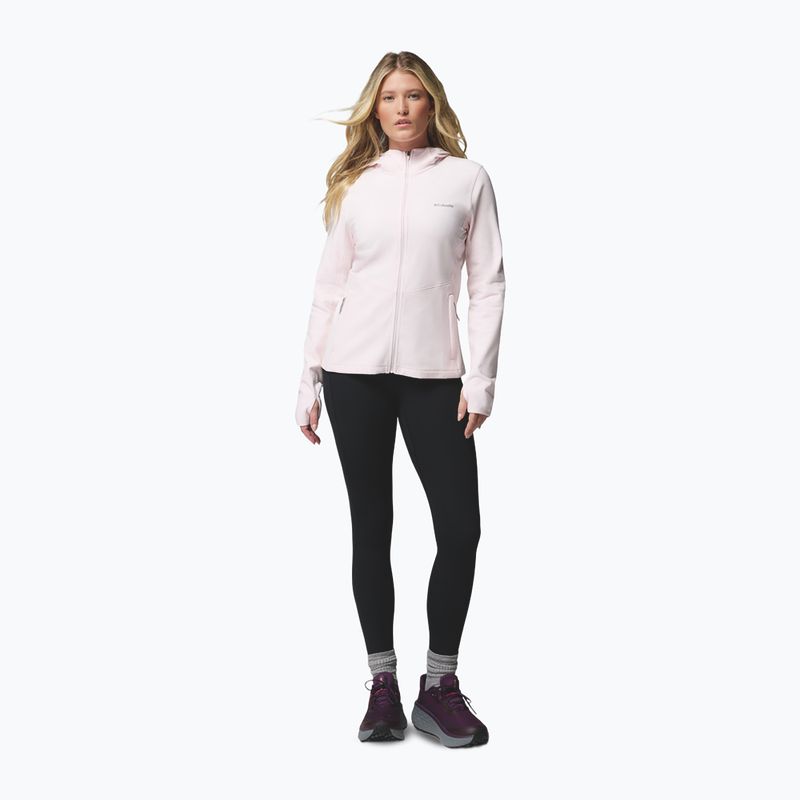Moteriška striukė Columbia Star Valley Hooded Full Zip powder pink 2