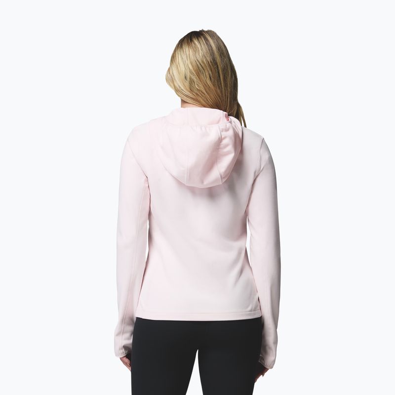 Moteriška striukė Columbia Star Valley Hooded Full Zip powder pink 3