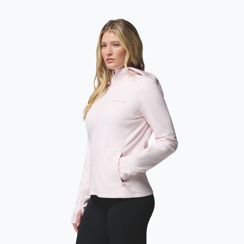 Moteriška striukė Columbia Star Valley Hooded Full Zip powder pink 4
