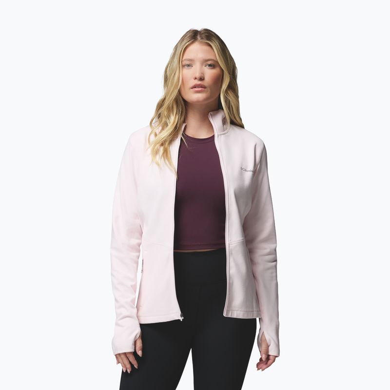 Moteriška striukė Columbia Star Valley Hooded Full Zip powder pink 5
