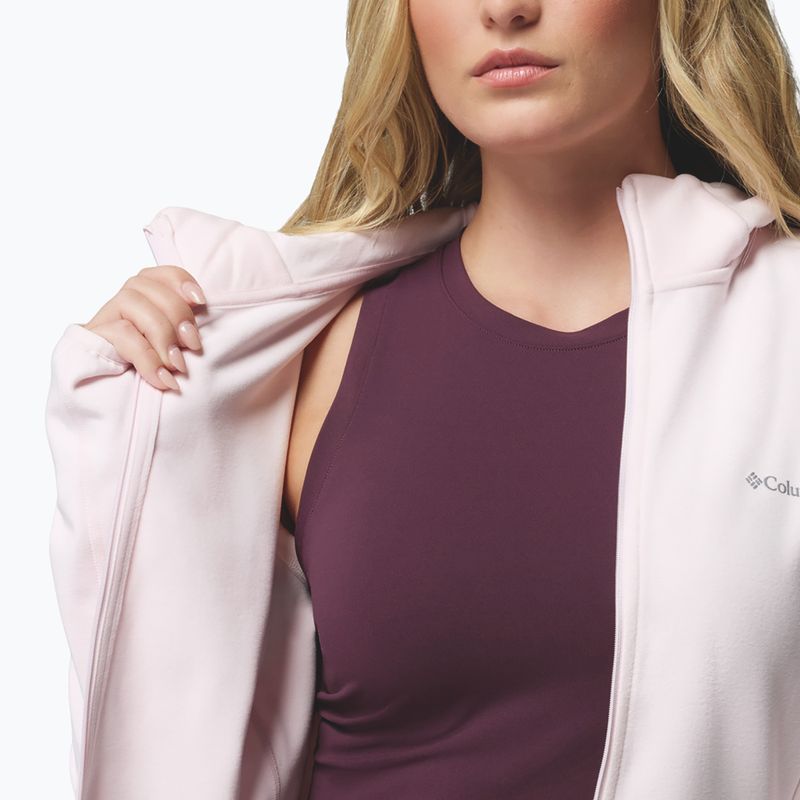 Moteriška striukė Columbia Star Valley Hooded Full Zip powder pink 8