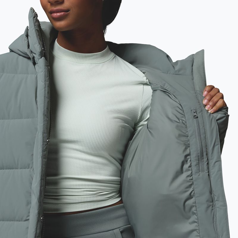 Moteriška pūsta striukė Columbia Amaze Puff Mid Hooded sedona sage 9