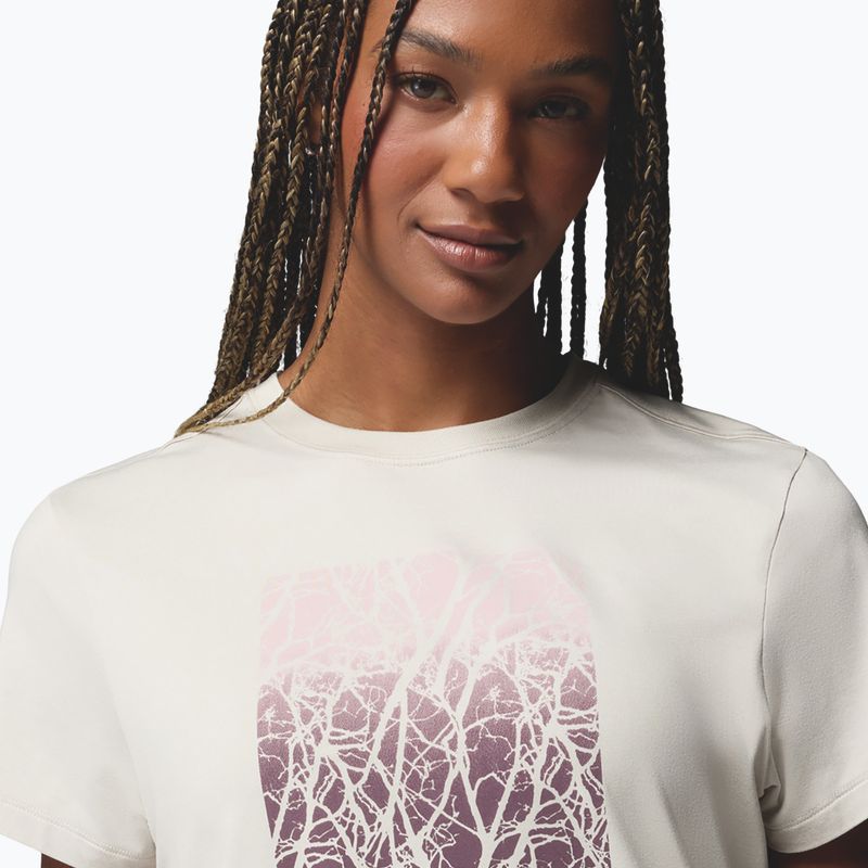 Moteriški marškinėliai Columbia Parsons Point SS Graphic Tee dark stone heather/treescape 5