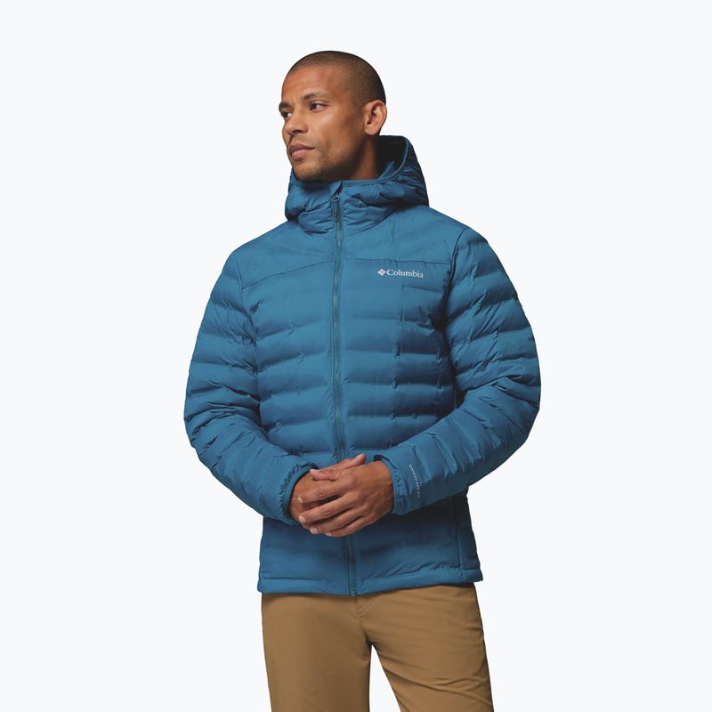 Vyriška striukė Columbia Terwiliger Trail Heat Seal Hooded phoenix blue 5