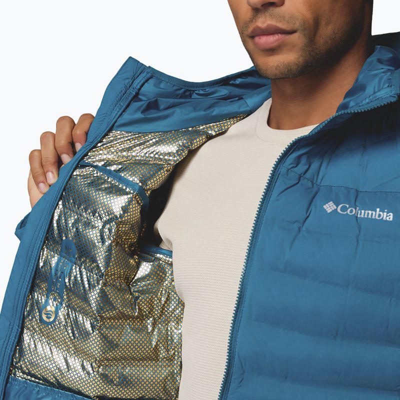 Vyriška striukė Columbia Terwiliger Trail Heat Seal Hooded phoenix blue 8