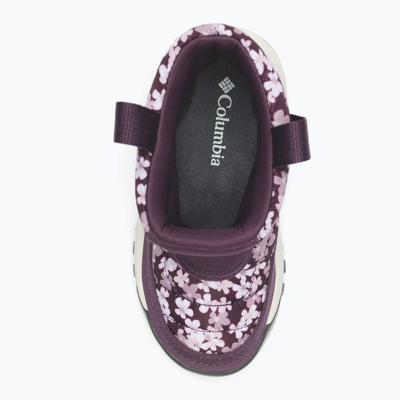 Vaikiški sniego batai Columbia Youth Snowtrot Mid Dusty Purple/Dusty Purple Posies 4