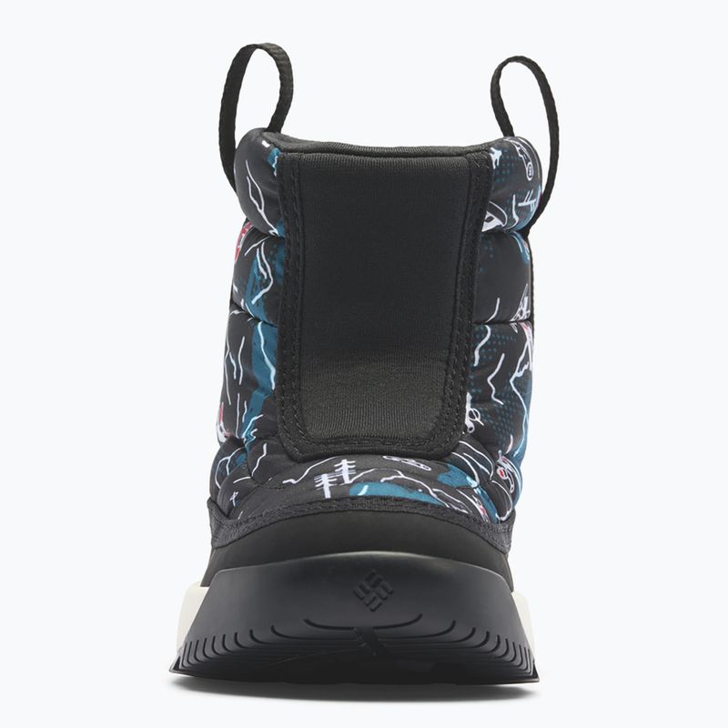 Vaikiški sniego batai Columbia Youth Snowtrot Mid Black/Black Mountopia 3