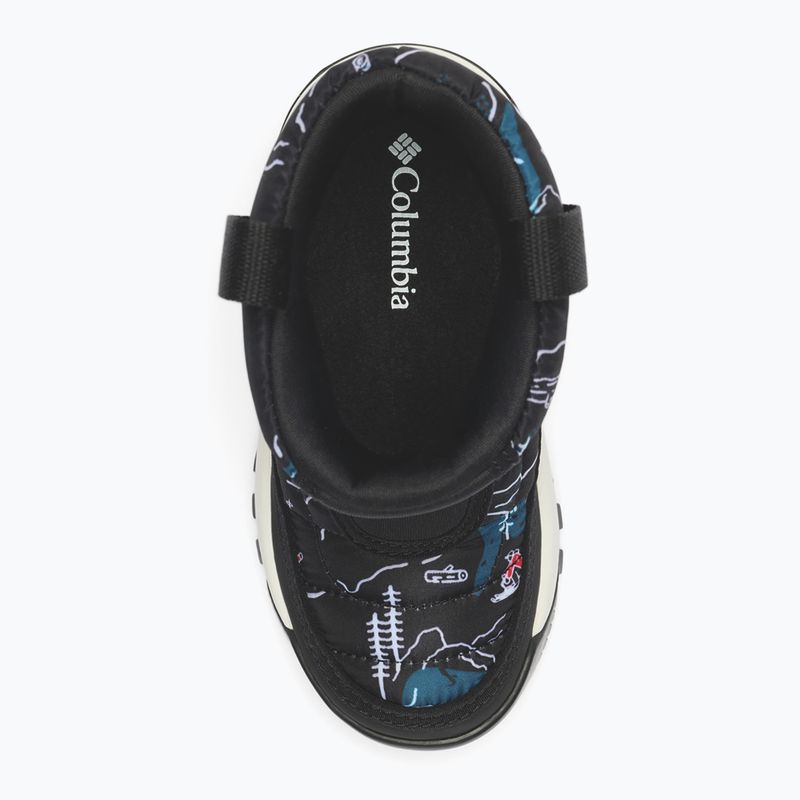 Vaikiški sniego batai Columbia Youth Snowtrot Mid Black/Black Mountopia 4
