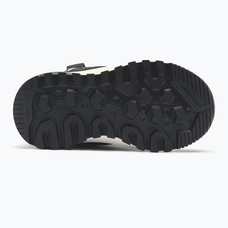 Vaikiški sniego batai Columbia Youth Snowtrot Mid Black/Black Mountopia 5