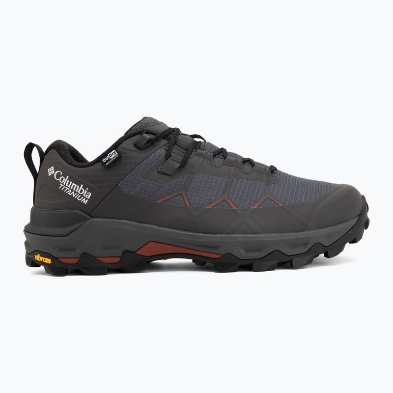 Vyriški turistiniai batai Columbia Peakfreak Titanum Outdry dark grey/red oxide 2