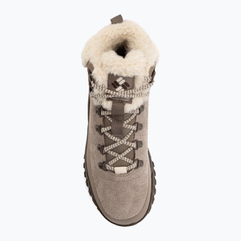 Moteriški sniego batai Columbia Burnsider Cozy wet sand/mud 5