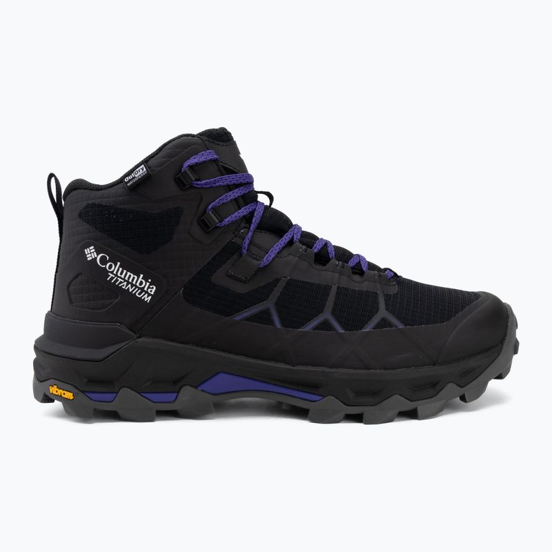 Moteriški žygio batai Columbia Peakfreak Titanum Outdry Mid black/purple quartz 2