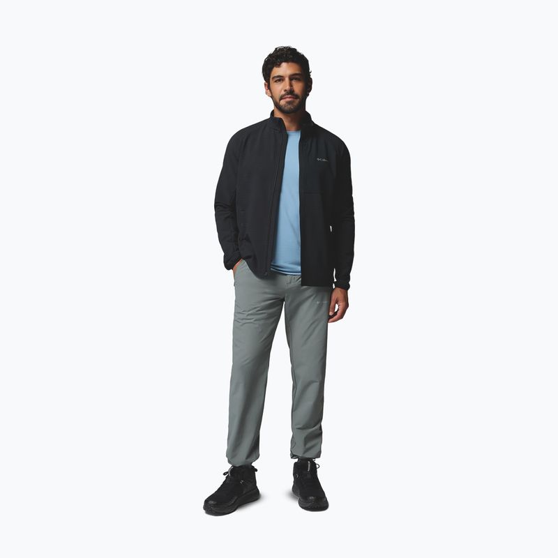 Vyriškas flisinis džemperis Columbia Superior Summit Grid Full Zip black 2